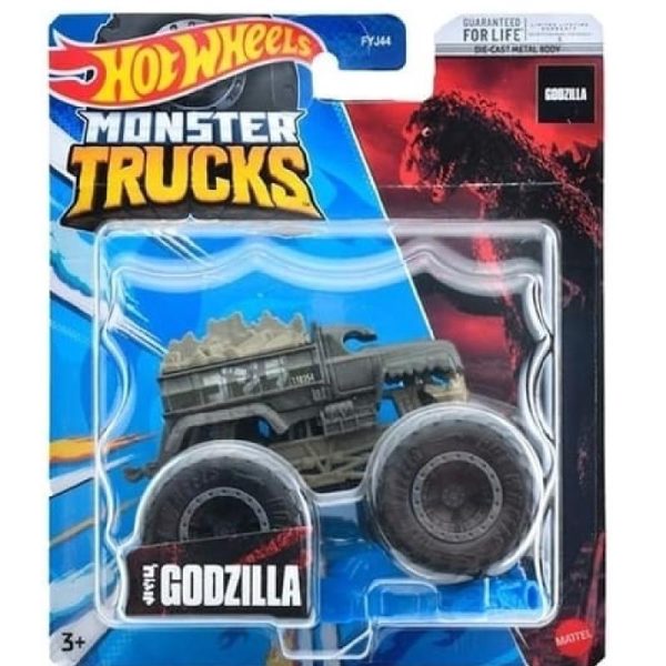 Hot Wheels Monster Trucks Godzilla - Αυτοκινητάκι
