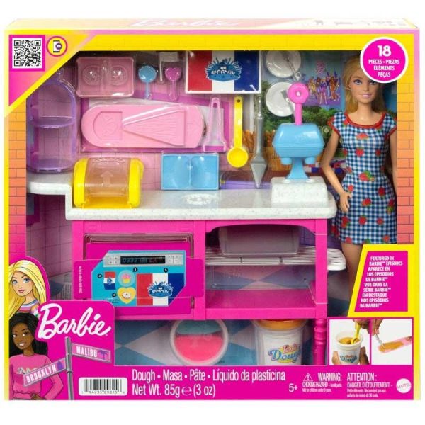 Barbie Νέα Καφετέρια με Κούκλα #HJY19