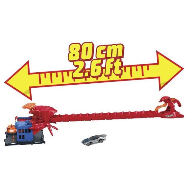 Hot Wheels City Scorpion Flex Attack - Πίστα με Αυτοκινητάκι