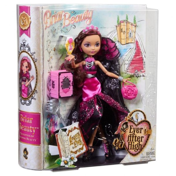 Ever After High Legacy Day Briar Beauty Doll - Κούκλα με Φούξια Φόρεμα