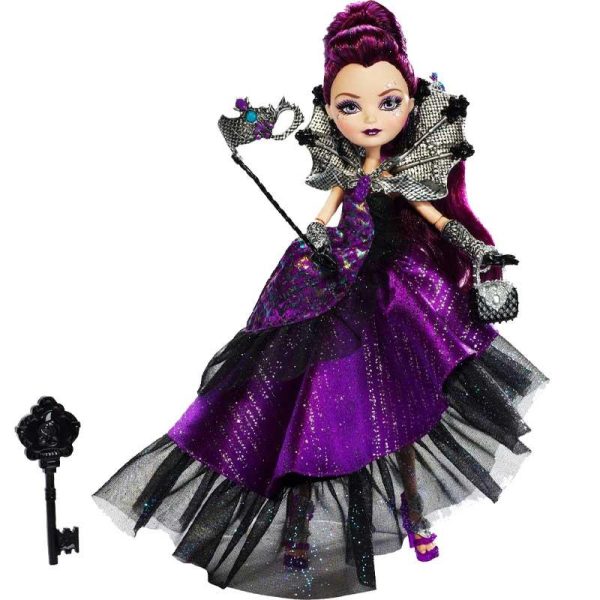 Ever After High Thronecoming Raven Queen Doll - Κούκλα με Μώβ Φόρεμα