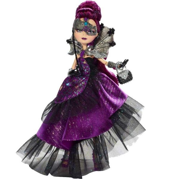 Ever After High Thronecoming Raven Queen Doll - Κούκλα με Μώβ Φόρεμα