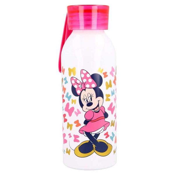 Disney Minnie Mouse 'So Edgy Bows' Παγούρι Αλουμινίου Ροζ 500ml