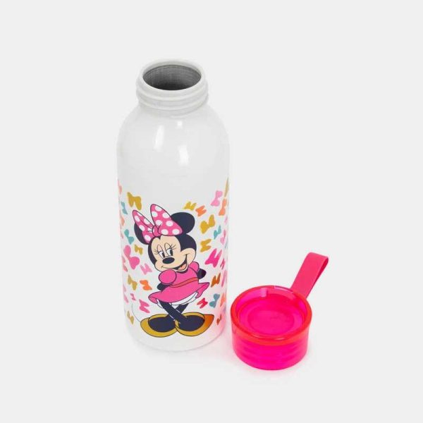Disney Minnie Mouse 'So Edgy Bows' Παγούρι Αλουμινίου Ροζ 500ml