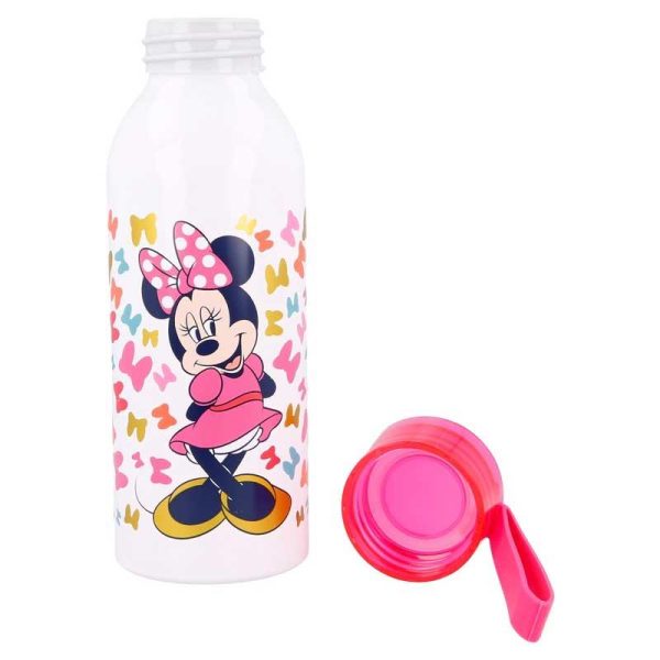 Disney Minnie Mouse 'So Edgy Bows' Παγούρι Αλουμινίου Ροζ 500ml