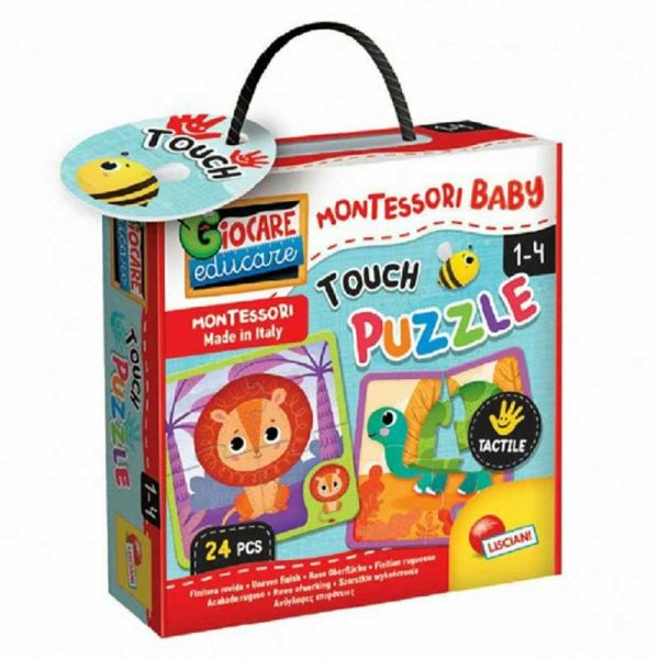Lisciani Montessori Baby Touch Puzzle - Εκπαιδευτικό Παζλ