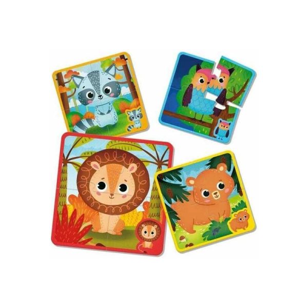 Lisciani Montessori Baby Touch Puzzle - Εκπαιδευτικό Παζλ