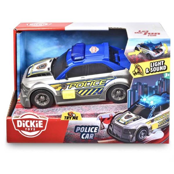 Dickie Toys Όχημα Αστυνομίας 15εκ. με Ήχο & Φως