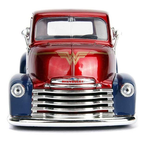 DC Bombshells Wonder Woman & 1952 Chevy Coe Pickup - Μεταλλικό Όχημα 1:24 - Jada Toys