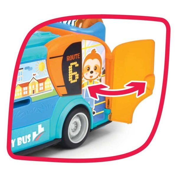 Dickie Toys ABC City Bus- Όχημα Λεωφορείο 22εκ για 12+ μηνών