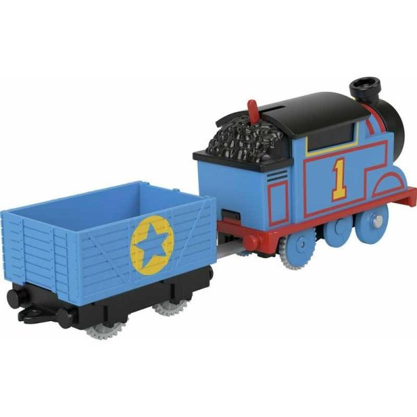 Thomas & Friends - Μηχανοκίνητο Τρένο Με Βαγόνι Thomas
