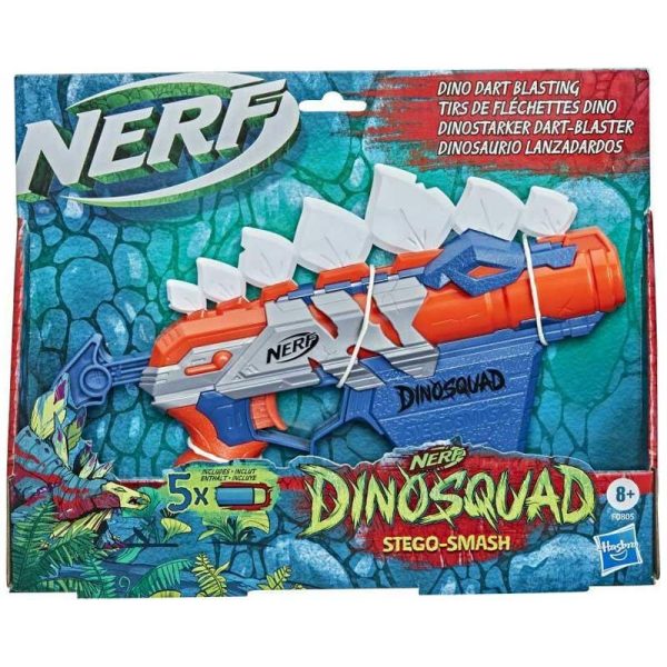 Nerf Όπλο Εκτοξευτής Stego-Smash Dart-Blaster Dinosquad