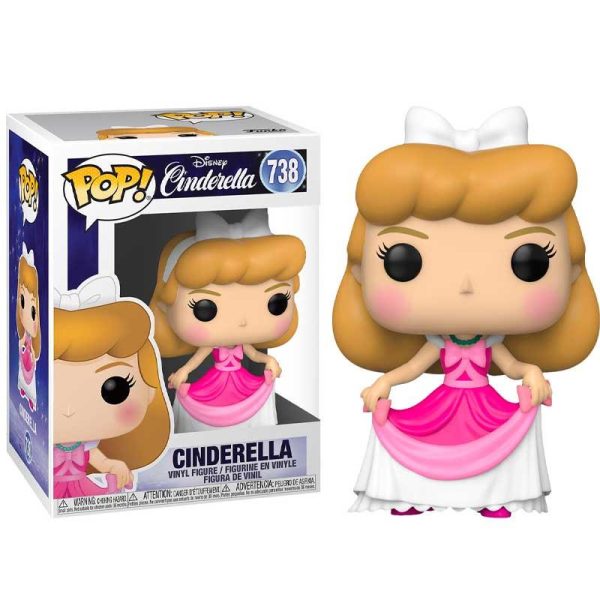 Funko Pop! Disney : Cinderella 738 - Cinderella in Pink Dress