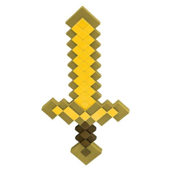 Minecraft Plastic Replica Gold Sword – Σπαθί 51cm