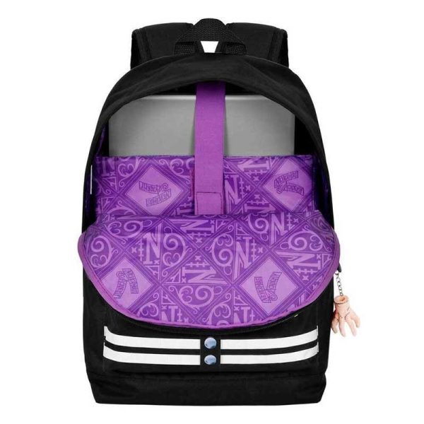 Τσάντα Πλάτης / Backpack: Wednesday Varsity 41cm (black)