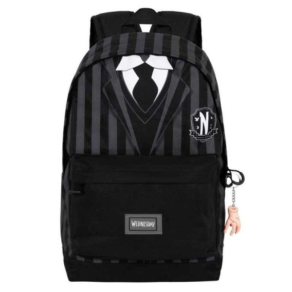 Τσάντα Πλάτης / Backpack: Wednesday Uniform 41cm (black)