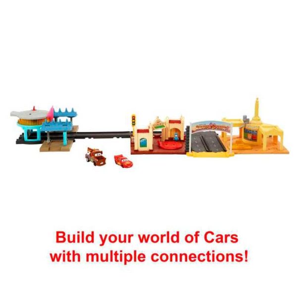 Disney Pixar Cars Radiator Springs Tour Trackset - Πίστα με 3 Αυτοκινητάκια