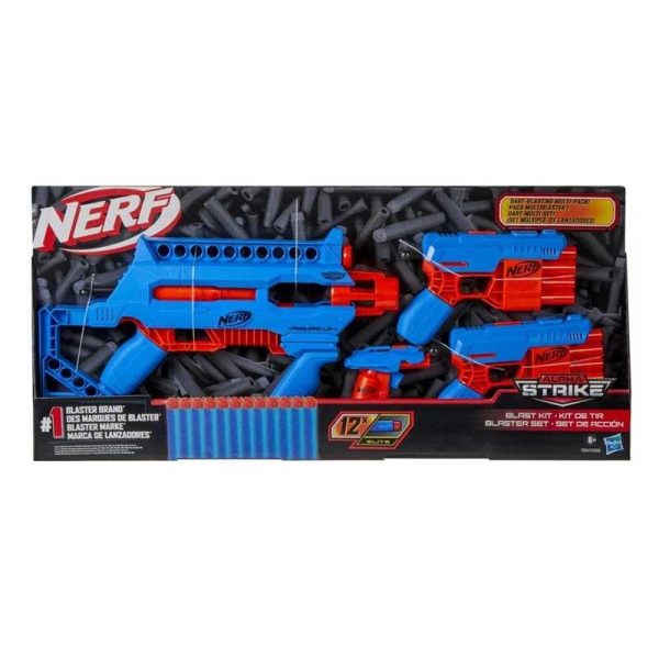Nerf Όπλο Εκτοξευτής Alpha Strike Blast Kit - Dart-Blasting Multi-Pack
