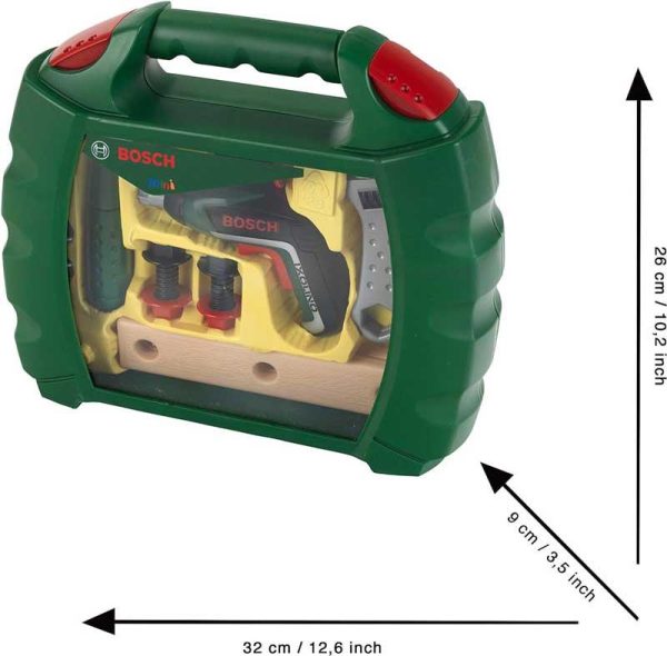Klein Bosch 8394 Tool Box - Βαλιτσάκι με Εργαλεία & Ηλεκτρικό Κατσαβίδι