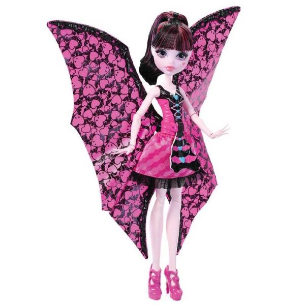 Monster High Draculaura Ghoul-to-Bat Transformation Doll #DNX65