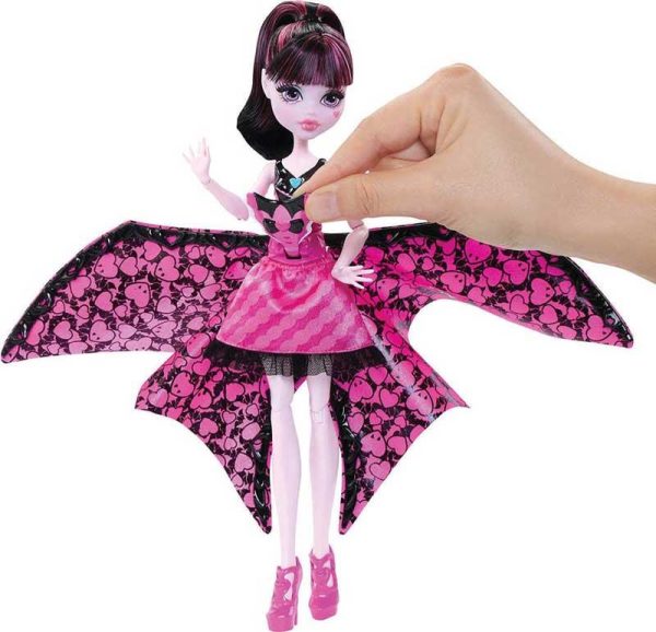 Monster High Draculaura Ghoul-to-Bat Transformation Doll #DNX65
