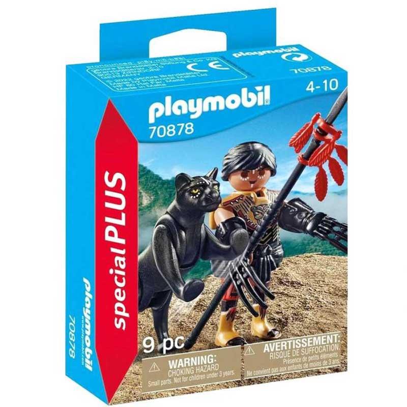 Playmobil Special Plus 70878: Πολεμιστής με μαύρο πάνθηρα