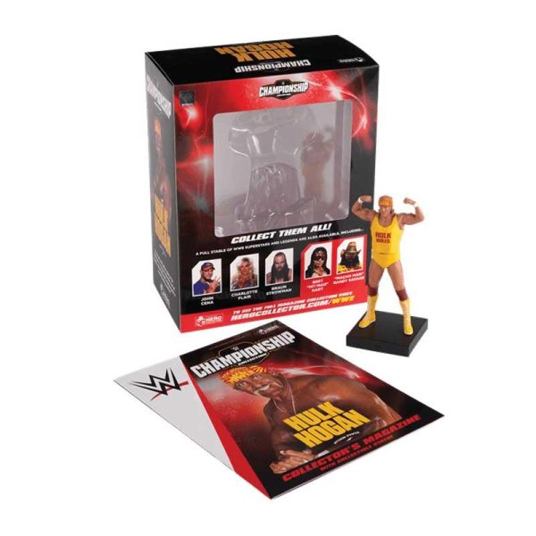 Eaglemoss Hero Collection: WWE Championship Collection Hulk Hogan 14cm & Magazine