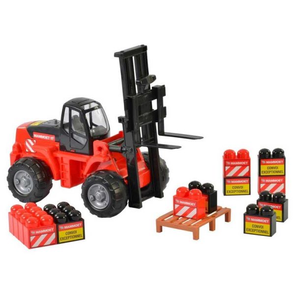 Mammoet Forklift with Building Blocks - Όχημα Ανυψωτικό με Τουβλάκια