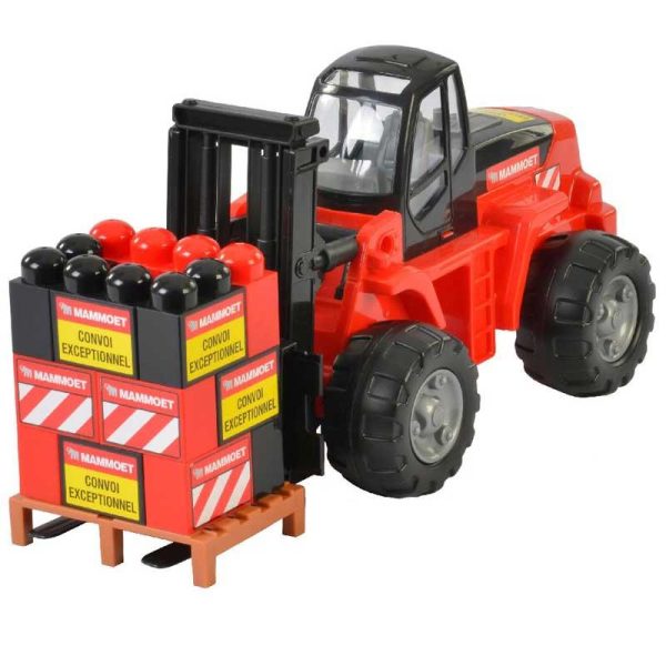 Mammoet Forklift with Building Blocks - Όχημα Ανυψωτικό με Τουβλάκια