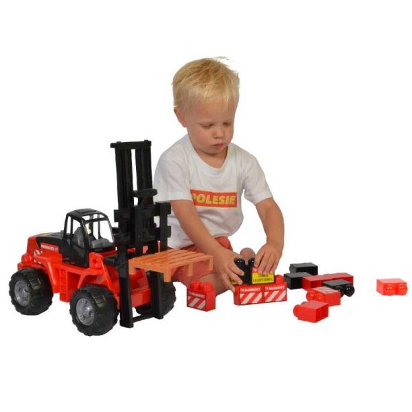 Mammoet Forklift with Building Blocks - Όχημα Ανυψωτικό με Τουβλάκια