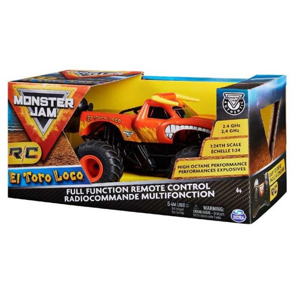 Monster Jam El Toro Loco 1:24 R/C - Τηλεκατευθυνόμενο Όχημα