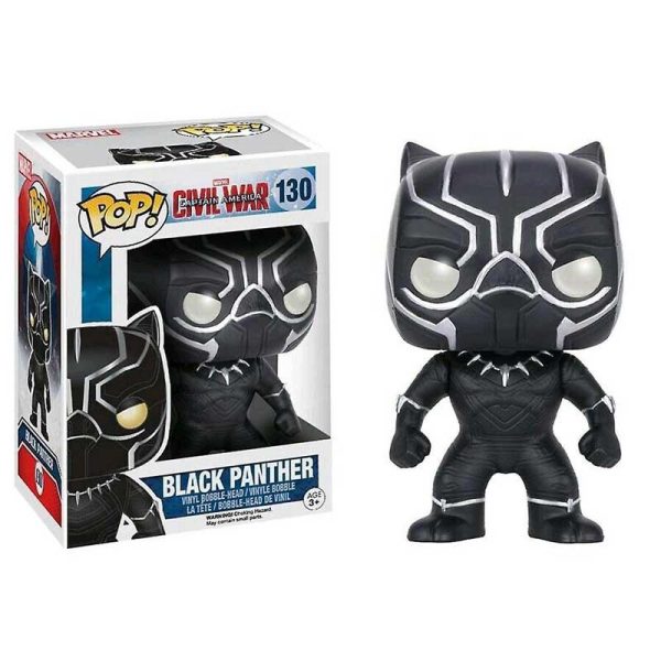 Funko Pop! Marvel Civil War Captain America: Black Panther 130