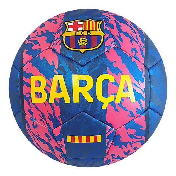 FC Barcelona Μπάλα Ποδοσφαίρου Size 5 410gr Πολύχρωμη
