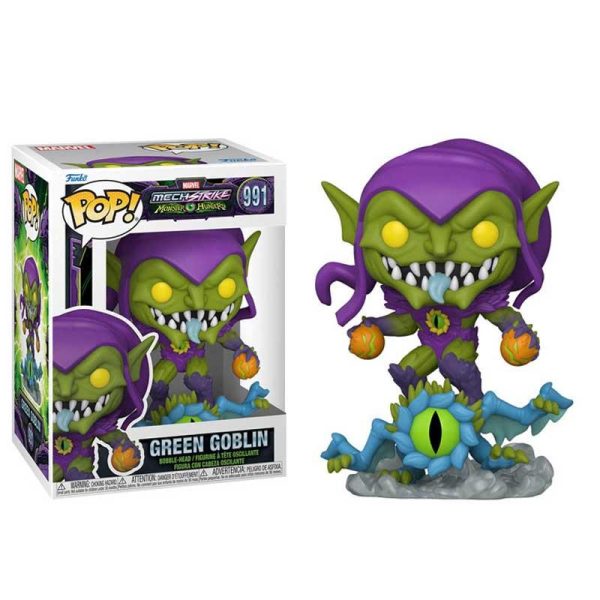 Funko Pop! Marvel: Mech Strike Monster Hunters 991 - Green Goblin