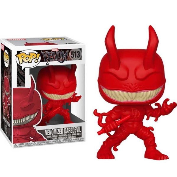 Funko Pop! Marvel: Venom 513 - Venomized Daredevil Bobble-Head Figure