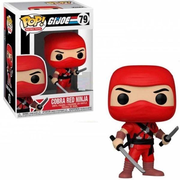 Funko Pop! Retro Toys: GI Joe 79 - Cobra Red Ninja Special Edition (Exclusive)