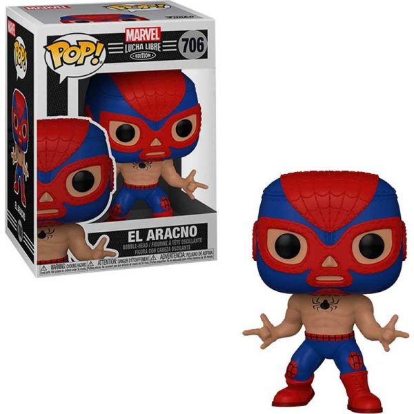 Funko Pop! Marvel : Spider-Man Lucha Libre Edition 706 - El Aracno