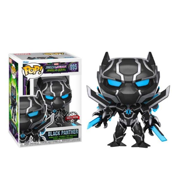 Funko Pop! Marvel: Monster Hunters 995 - Black Panther Bobble-Head Special Edition (Exclusive)