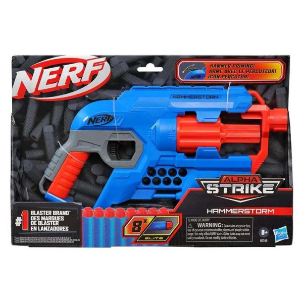 Nerf Όπλο Εκτοξευτής Alpha Strike Hammerstorm Blue