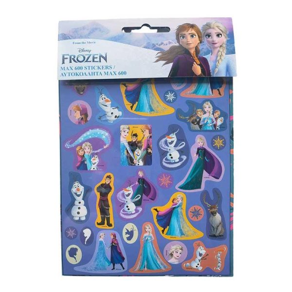 Αυτοκόλλητα Disney Frozen - Σετ με 600 Stickers