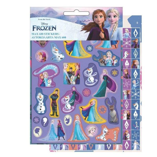 Αυτοκόλλητα Disney Frozen - Σετ με 600 Stickers