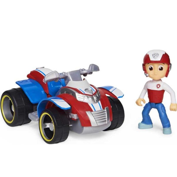 Paw Patrol Ryder Rescue ATV - Όχημα και Φιγούρα Ryder