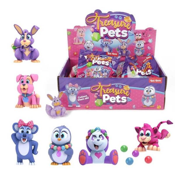 Treasure Pets Blind Bag - Τυχαίο Σακουλάκι με Φιγούρα Ζωάκι 6εκ. 1τμχ