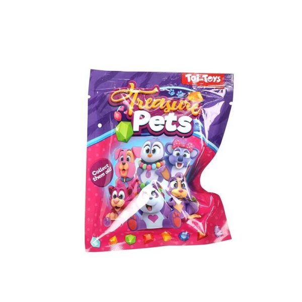 Treasure Pets Blind Bag - Τυχαίο Σακουλάκι με Φιγούρα Ζωάκι 6εκ. 1τμχ