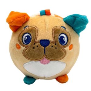 Baby Clementoni Soft Animal Friends - Μαλακή Λούτρινη Κουδουνίστρα Σκυλάκι 10εκ. για 3+ μηνών