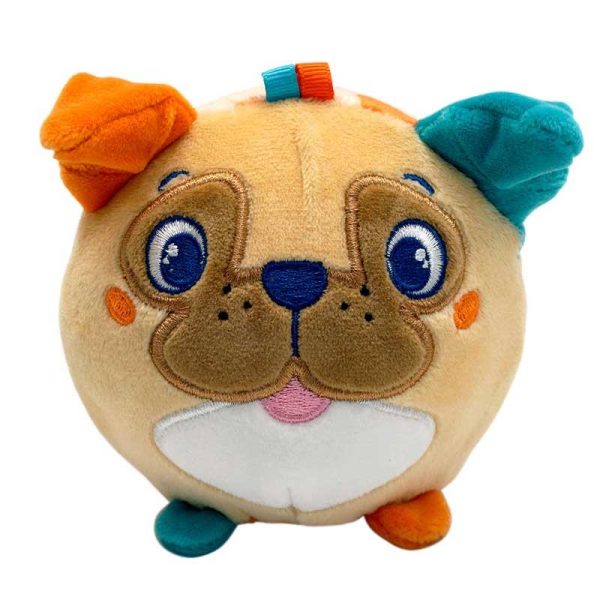 Baby Clementoni Soft Animal Friends - Μαλακή Λούτρινη Κουδουνίστρα Σκυλάκι 10εκ. για 3+ μηνών
