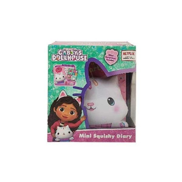 Gabby's Dollhouse: Mini Squishy Diary - Μίνι Ημερολόγιο - 1Τμχ