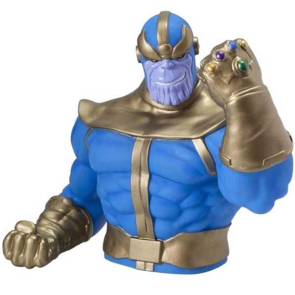 Marvel Avengers Classic Thanos with Gauntlet - Κουμπαράς Πλαστικός 20cm (Blue)