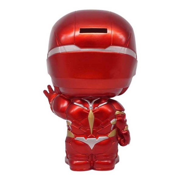 Marvel Avengers Iron Man - Κουμπαράς Πλαστικός 20cm (Metallic Red)