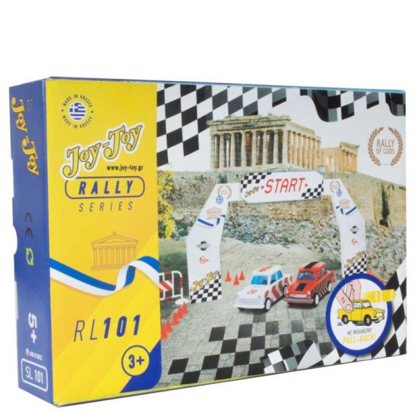 Joy-Τoy RL101 - Rally Acropolis Σετ με 2 Αυτοκινητάκια